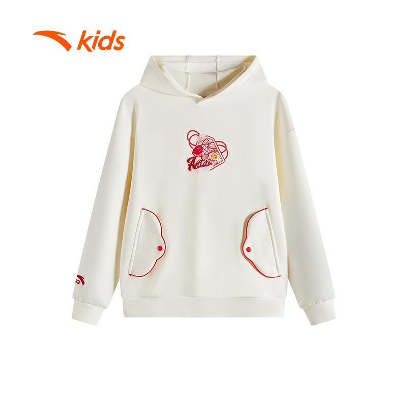 ANTA Kids Áo Khoác Hoodie Thể Thao Bé Gái Nhẹ Ấm, Thoải Mái Vận Động 362518710