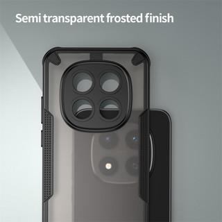 UFLAXE AMOR - Dành cho Xiaomi Redmi Note 15 / Redmi Note 15 Pro Plus 5G - Ốp cứng mờ chống sốc, Ốp điện thoại bảo vệ toàn diện chống vân tay