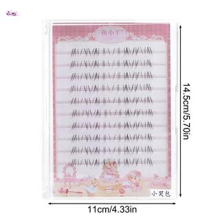 Cụm mi dưới tự nhiên cho Manga Look 4-6mm Chiều dài hỗn hợp Màu đen C-Curl Sợi tổng hợp nhẹ để sử dụng sân khấu ảnh hàng ngày