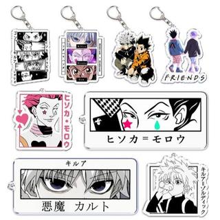Móc Khóa Anime Hunter x Hunter Hisoka Kurapika Killua Zoldyck Hai Mặt Bằng Acrylic