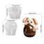Cc Khuôn làm bánh Mousse silicon dung tích lớn Máy nướng cho các bữa tiệc và lễ kỷ niệm