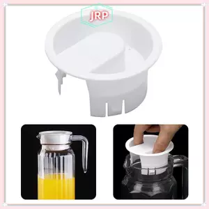 JRP 1 / 2 Chiếc Nắp Nước Thủy Tinh Carafe Nhựa Có Nút Chặn Chống Bụi Chống Bắn Chai Phích Cắm Mũ Chống Rò Rỉ Cho Bình Bistro JRP