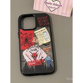 Paint Strange Story Minh họa Niche Art Vỏ trong suốt hợp thời trang cao cấp Thích hợp cho iPhone 17promax 14 15pro 16promax 13 12 Chống sốc 17pro 14pro 15plus 16plus xr 13promax Vỏ điện thoại chống sốc