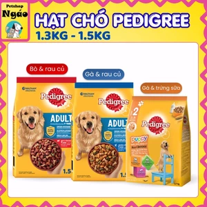 Thức Ăn Hạt Cho Chó 1,3kg 1,5kg Dành Cho Chó Con Và Chó Trưởng Thành - Pedigree