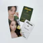 HK1 2 Cái / bộ Lee Ji Eun LOMO Thẻ Ricola x IU Bưu Thiếp Bộ Sưu Tập Ngôi Sao Ngoại Vi KH1