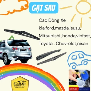 Gạt Mưa Sau cốp Các Dòng Xe Ô Tô Hiện Nay Lưỡi Gạt Chất Liệu Cao Cấp Gạt Sạch Và Bền Bỉ. GS