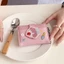 Túi đựng thẻ tiền mặt YOI Trifold Ví nhỏ gọn Ví da PU Ví ngắn mỏng