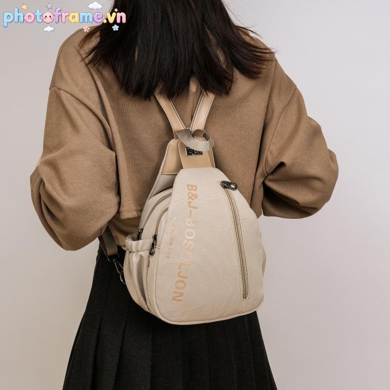 Khung Ảnh Thường Ngày Nữ Đeo Ngang Ngực Túi Thời Trang Unisex Du Lịch Bapa Nhiều Nhà Thơ Nữ Túi Đeo Vai Nữ Sử Dụng Hàng Ngày Fanny Pa VN