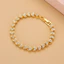 Vòng tay La Mã, vòng tay thời trang mới pha lê zircon dành cho nữ