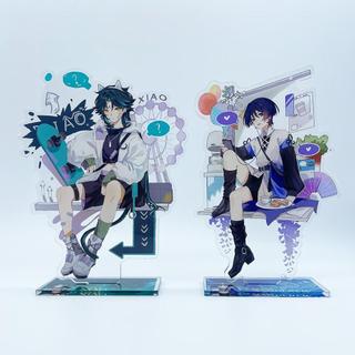 Mô hình Standee Game Genshin Impact WANDERER XIAO Venti Kazuha Heizou Desk decor góc học tập để bàn Đồ Chơi