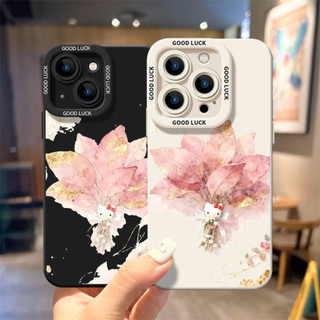 Ốp điện thoại lá bưởi hồng cho iPhone 17 / 16 / 15 / 14 / 13 / MINI / 12 / 11 / Pro MAX / X / XS / XR / 7 / 8 / 6 Vỏ bảo vệ toàn diện bằng silicon lỏng chống sốc và chống rơi