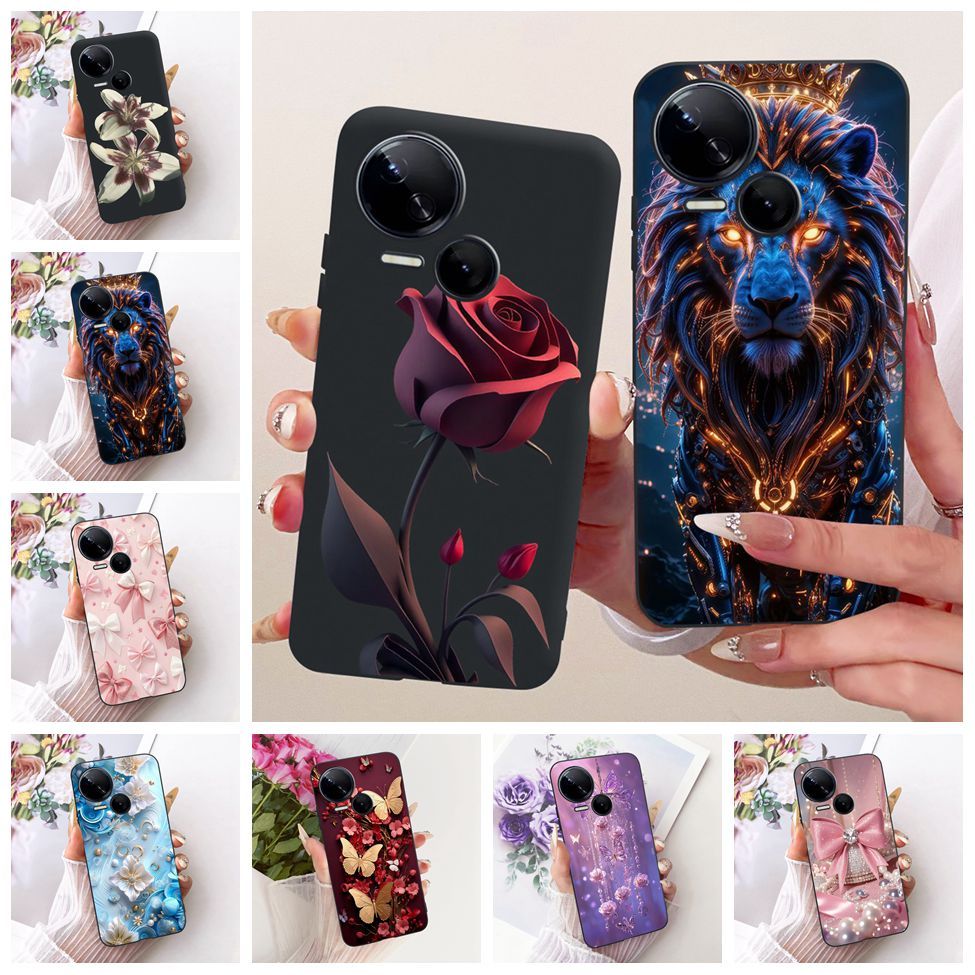 Ốp lưng Tecno Spark 10 5G Cover KI8 Silicone Thời trang dễ thương ngộ nghĩnh Vỏ sơn mát mẻ Spark 10 5G Tecno K18