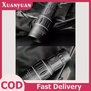 Kính thiên văn một mắt XUAN 16X52 với zoom và lấy nét kép, tầm nhìn ban đêm tốt, kèm dây đeo tiện lợi