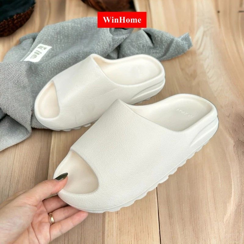 Dép Bánh Mì Nhiều Màu Size 32–43, Đế Chống Trơn, Cho Trẻ Em Và Người Lớn, Nhẹ Êm, Không Thấm Nước