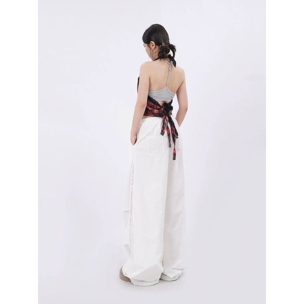 Milyfashion Ba Lê Phong Cách Xếp Lớp Rèm Fart Một Mảnh Mặc Nhiều Hơn Cô Gái Nóng bỏng Phong Cách Mới Lớp Ren Khâu Quần Áo Nữ Đau Khổ Retro