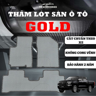 Thảm lót sàn ô tô Mitsubishi Triton TH Accessories cắt chuẩn form xe dễ dàng vệ sinh không ẩm mốc (full bộ có cốp)