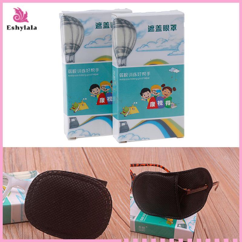 Eshylala 3 cặp Miếng dán mắt lười y tế tắc nghẽn cho trẻ em cho trẻ em bị suy nhược thị [MỚI]
