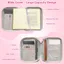 Vỏ Kinh Thánh OLVIDO, Túi Kinh Thánh Cotton Chăn Dung Tích Lớn, Nơ Nhiều Lớp Thời Trang Có Tay Cầm Túi Giáo Hội Cho Cơ Đốc Nhân
