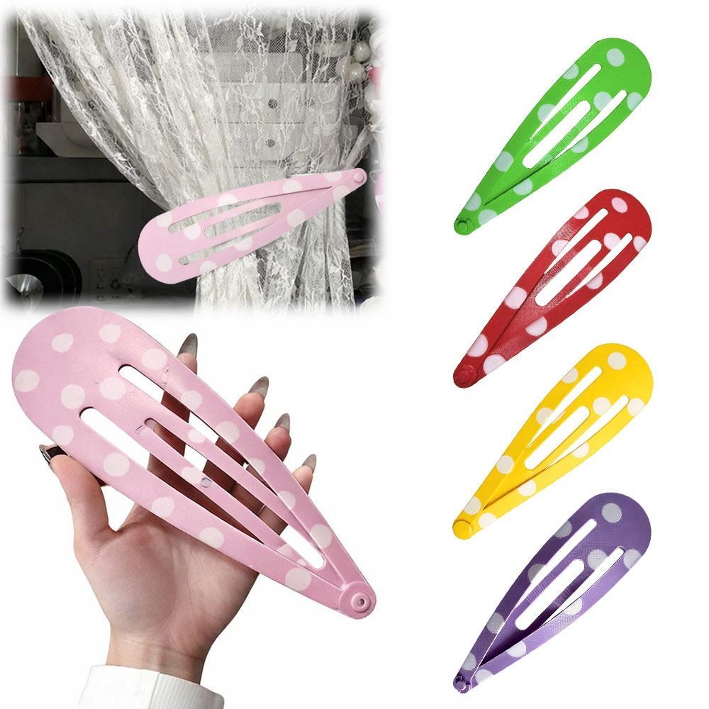 Kẹp tóc ORDOBOX BB, Kẹp tóc khổng lồ đầy màu sắc khổng lồ, Quà tặng Đồ chơi giảm căng thẳng in họa tiết Barrette khổng lồ 20cm