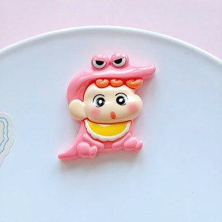 Set Charm Shin Cậu Bé Bút Chì & Snack Quái Vật Cute – Bánh Kẹo, Phô Mai, Kem, Oreo Pastel Dễ Thương, Charm Gắn Dép DIY