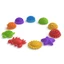 SUIT 22 Miếng Silicon Đầy Màu Sắc Kết Cấu Cảm Giác Nhẫn Vòng Tay Spinner Đồ Chơi Cho Trẻ Em