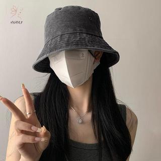 HNKMP Mũ Denim Phong Cách Hồng Kông Retrô - Chống Nắng Đa Năng, Thích Hợp Cho Câu Cá Và Đi Bộ Ngoài Trời