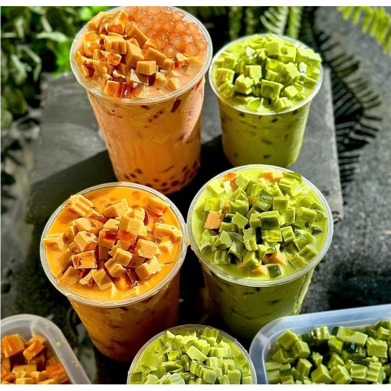 Trà Thái Đỏ Và Trà Thái Xanh AMI Túi 300g Túi Lọc Pha Nhanh, Chuẩn Vị Thái Cho Trà Sữa