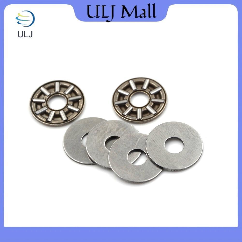 ULJ 2 bộ AXK0619 Vòng bi lăn kim lực đẩy có hai vòng đệm 6mm x 19mm x 2mm.