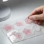 KIKIN Trong Suốt Silicone Sakuras Móng Tay Nghệ Thuật Khuôn Cho Dụng Cụ Làm Móng Tay Gia Đình Chuyên Nghiệp
