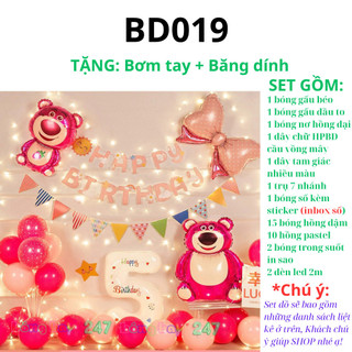 [VIP] Tổng hợp Set trang trí sinh nhật cho trẻ em được yêu thích nhất, sinh nhật bé trai, bé gái  DF9