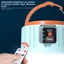 Đèn lồng có thể sạc lại LACYESUK, Chức năng Power Bank Đèn LED cắm trại điều khiển từ xa, IPX6 Chống nước Xây dựng bền bỉ Đèn ngoài trời chạy bằng năng lượng mặt trời