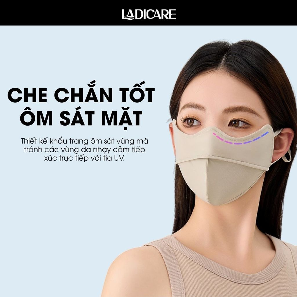 UNICARE Combo 2 cái khẩu trang UV Unicare Proof, UPF 50+ ngăn UV, tái sử dụng nhiều lần, chính hãng