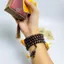 Vòng Trầm 108 Hạt Kèm Hộp Gấm Phong Thuỷ Cầu Bình An May Mắn