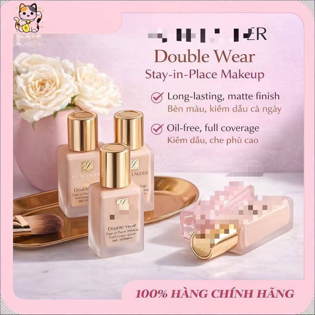【Chính Hãng】Phấn Nước 𝔼𝕊·𝕋𝔼𝔼 𝐋𝐚𝐮𝐝𝐞𝐫 𝐃𝐨𝐮𝐛𝐥𝐞 𝐖𝐞𝐚𝐫 𝐒𝐭𝐚𝐲 𝐢𝐧 𝐏𝐥𝐚𝐜𝐞 SPF 10 / PA++ 𝟑𝟎𝐦𝐥 Mới Nhất 2025