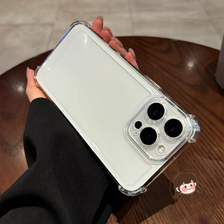 Ốp Điện Thoại Chống Rơi Bốn Ngôi Cho Redmi A5 A4 A3 Pro A3X A2 A1 Plus Y3 7 7A 6A 6 Pro Turbo 5 Max 4 Pro 3 Note 9 Pro Max 9S 9T 8T 8 7 Pro Vỏ Trong Suốt Vỏ mềm bảo vệ ống kính