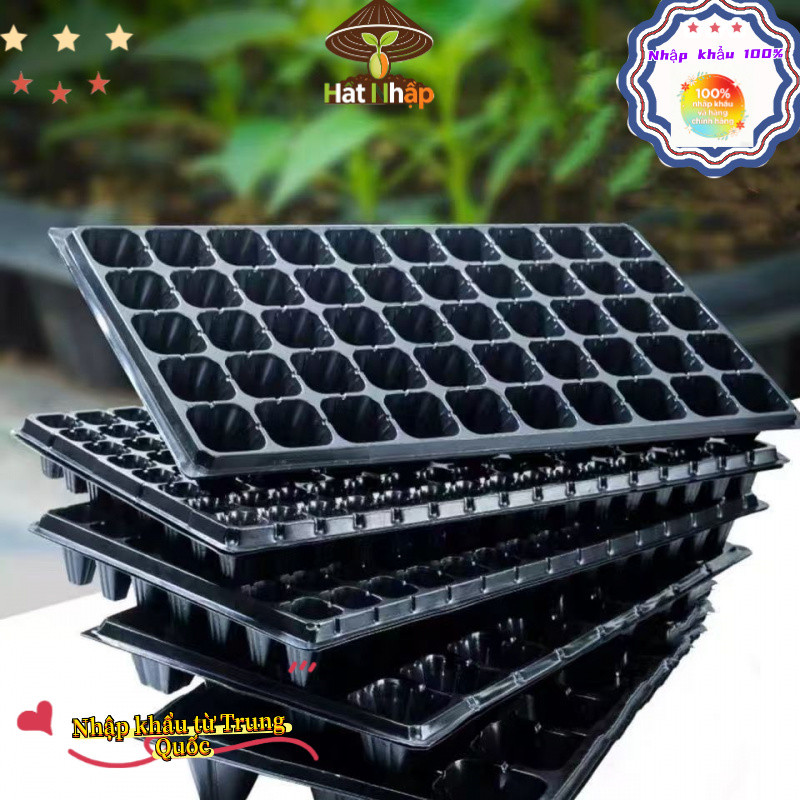 Khay ươm hạt giống cây trồng chuyên dụng, nhiều kích thước (bền dẻo, tiện lợi, chắc chắn)