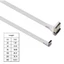 Dây cáp USB C góc phải Star White Hỗ trợ xây dựng TPE phẳng Cung cấp nguồn 5V và truyền dữ liệu 480Mbps