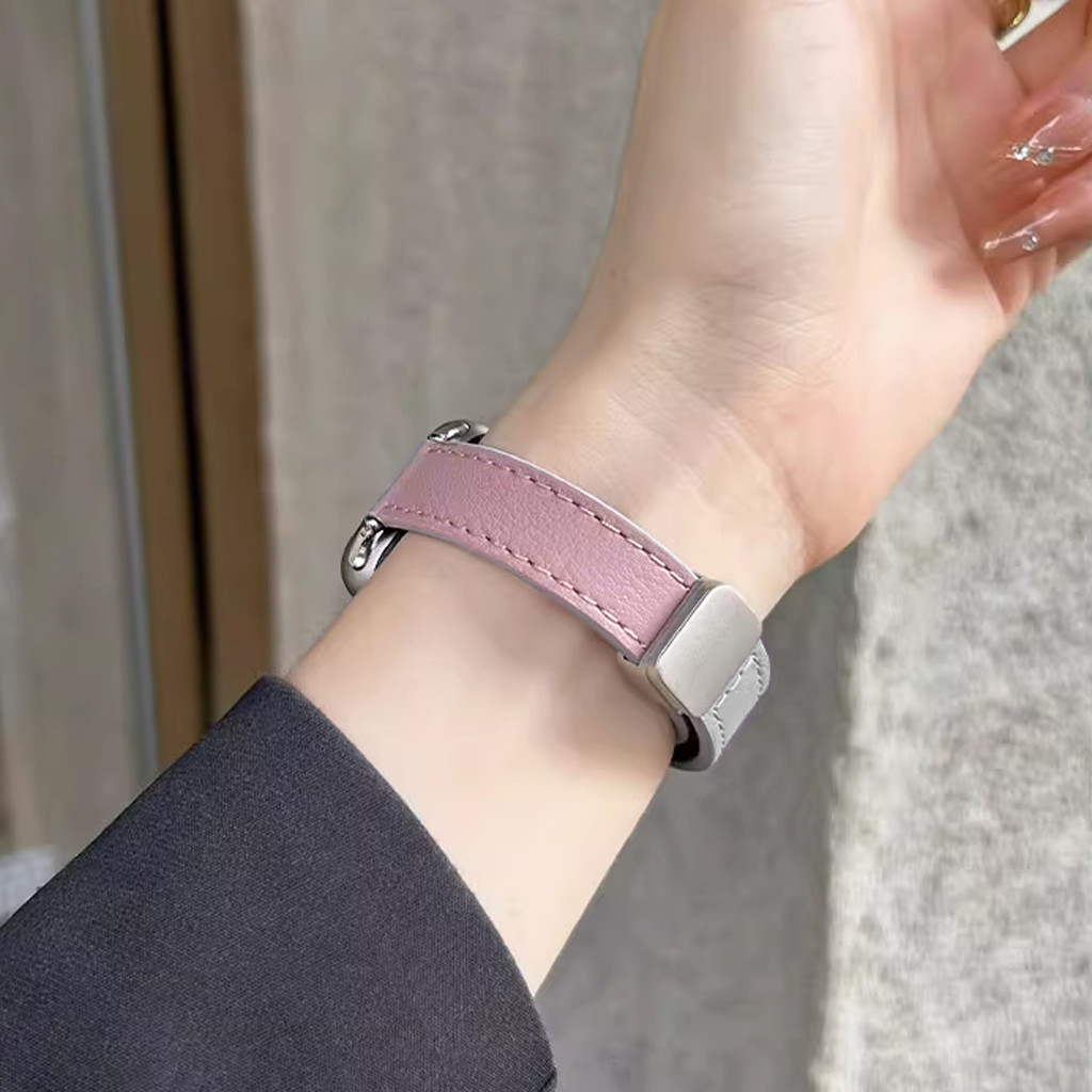 Dây đeo từ tính nữ mỏng tương thích cho Apple Watch Series 11 10 42 / 46mm Ultra3 / 2 49mm 9 8 7 41 / 45mm 6 5