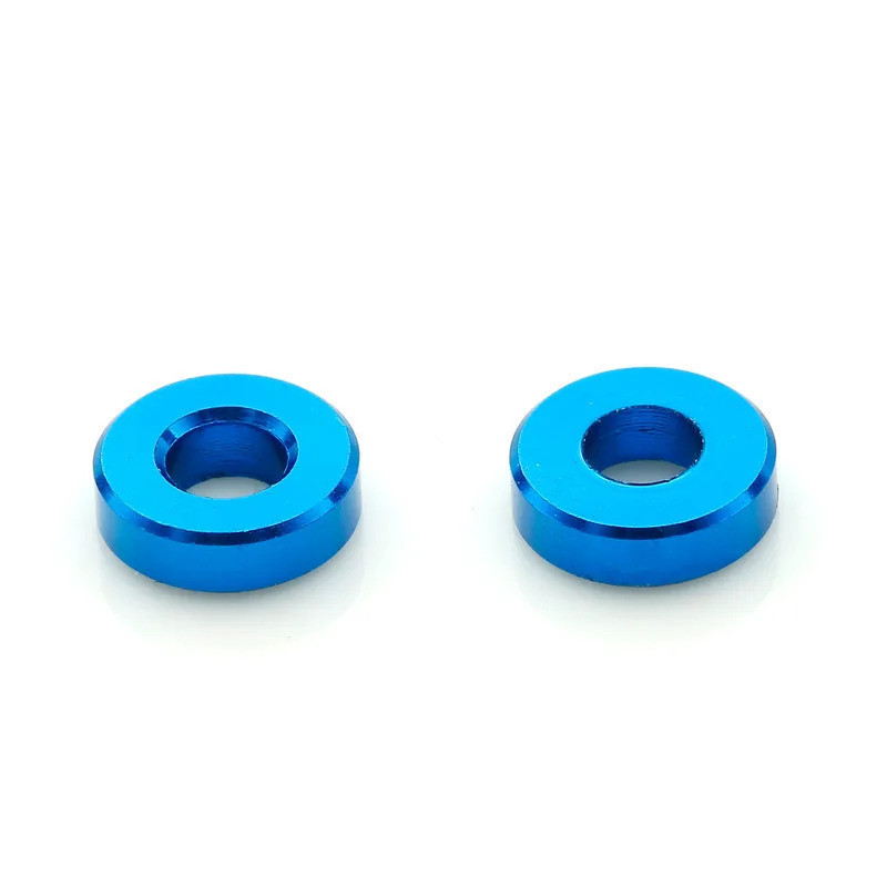 Kim Loại Lái Knuckle Mặt bích Tay Bushing Đệm Cho Tamiya TT02 TT-02 1 / 10 RC Xe Nâng Cấp Phần Phụ Kiện