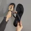 2023 Phong Cách Mới Nữ Mùa Hè Phiên Bản Hàn Quốc Influencer Xu Hướng Thời Trang Phù Hợp Với Mọi Trận Đấu Thoải Mái Thường Ngày Chống Trơn Trượt Bên Ngoài Đeo Chân Thấp Flip-Flops