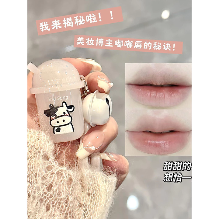 Kem Son Dưỡng Môi Không Màu Trong Suốt Dưỡng Ẩm Dưỡng Ẩm Cải Thiện Đường Môi Da Chết Chăm Sóc Ban Đêm Ngủ Mặt nạ Môi