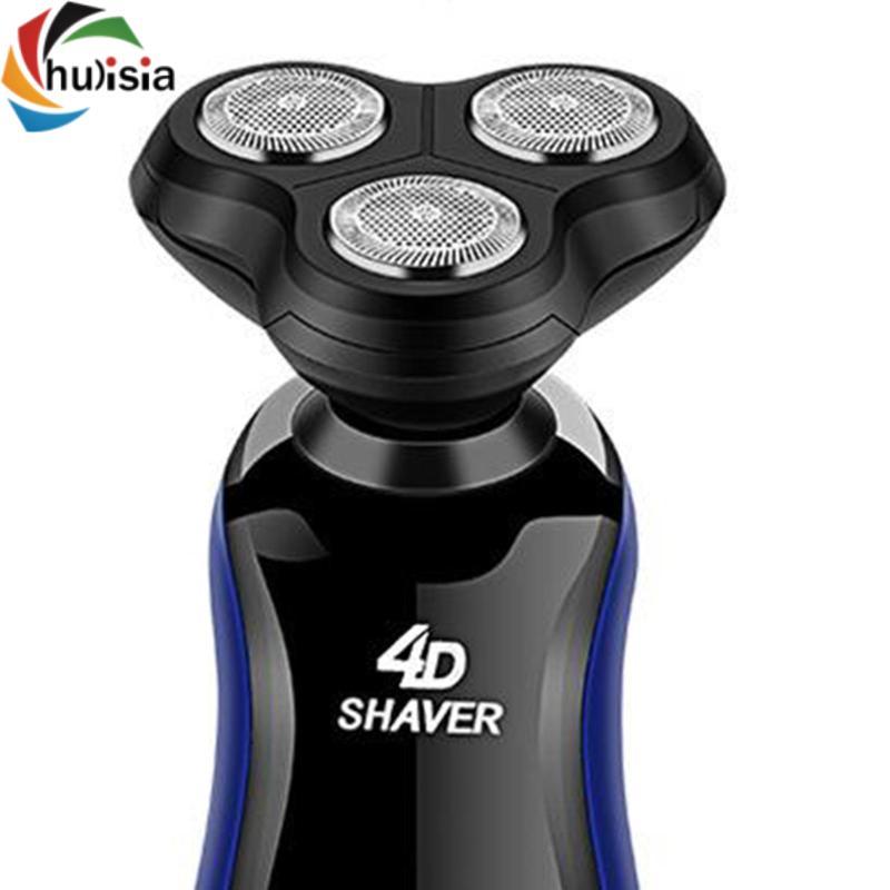 Máy cạo râu điện không dây USB 4D Máy cạo râu mặt ướt & khô cho