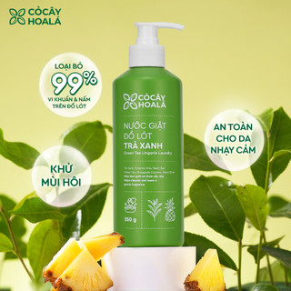 Nước Giặt Đồ Lót Trà Xanh 350g | Làm Sạch, Khử Mùi, Hỗ Trợ Ngăn Vi Khuẩn | Nhà Mộc Nhiên