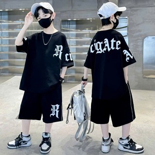 Bộ quần áo mùa hè dành cho bé trai 18-52kg mẫu R-FASHION chất liệu co dãn thoáng mát, thiết kế đẹp. NL12