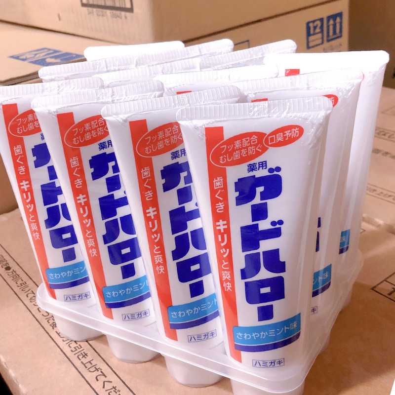 Nhật Bản Nhập Khẩu GuardHalo Kao Kem Đánh Răng Trắng Lớn 16g Bạc Hà Tươi Nhập Khẩu Kem Đánh Răng Trắng Lớn Bây Giờ IMZF