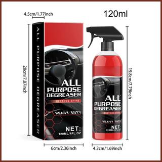 Xịt chi tiết nội thất ô tô 120ml Máy làm sạch da phục hồi trang trí ô tô Bảng điều khiển bảo vệ lâu trôi haoyisvn