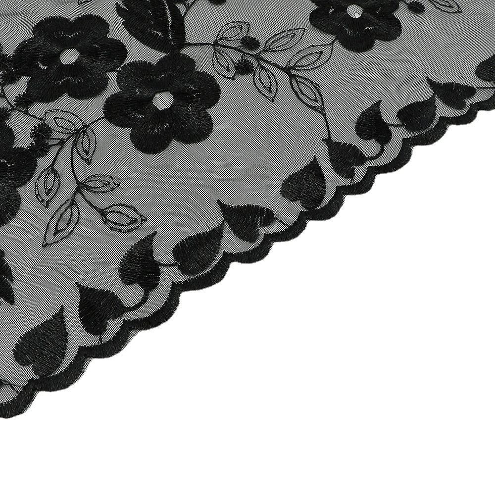Bandana ren hoa dành cho nữ, phong cách vintage sang trọng