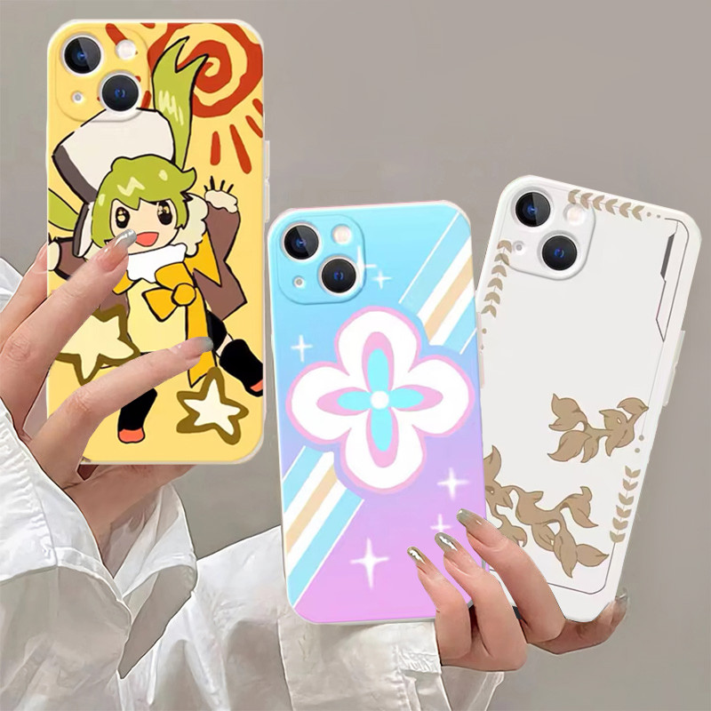 Honkai Star Rail March 7th Himeko Ốp Điện Thoại Cho IPhone X XS Max XR 8 7 6 6s Plus 11 12 13 14 15 16 Pro Max 15 14 Plus Silicon Lỏng Chống Sốc Hoạt Hình Chống Rơi