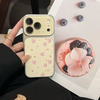 Hoa tươi mùa hè ngay lập tức phóng to cửa sổ cho iPhone 17 Promax ốp điện thoại iPhone 16 gương bảo vệ 15 vụ nổ mới 14