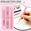 Keo nối mi AFTEROF, Keo dán mi dính chắc 10ml, Keo dán mi bền bỉ Di động lâu trôi 3in1 Dụng cụ tẩy lông mi